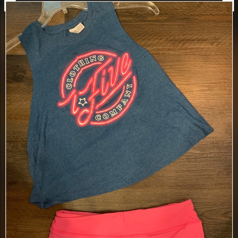 7 five crop top